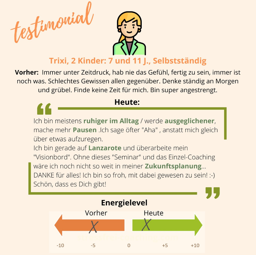 Testimonial Trixi Testimonial Coaching