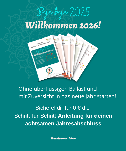 Vorschaubild Anleitung Achtsamer Jahresabschluss